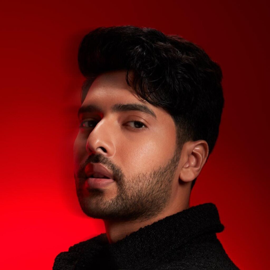 Armaan Malik close up face portrait